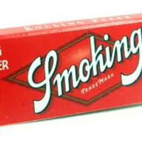 Бумага для самокруток SMOKING REGULAR RED*60*50
